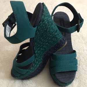 Calvin Klein wedge sandals
